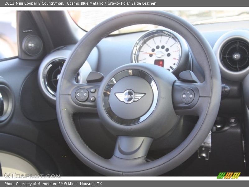  2012 Cooper S Countryman Steering Wheel