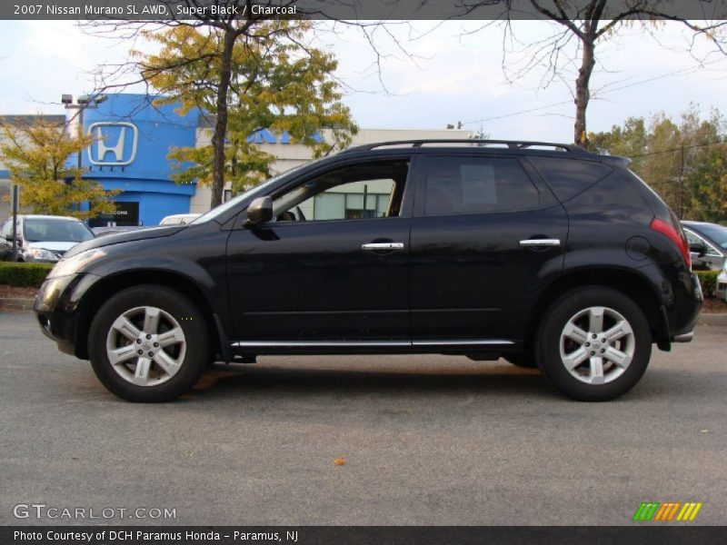 Super Black / Charcoal 2007 Nissan Murano SL AWD