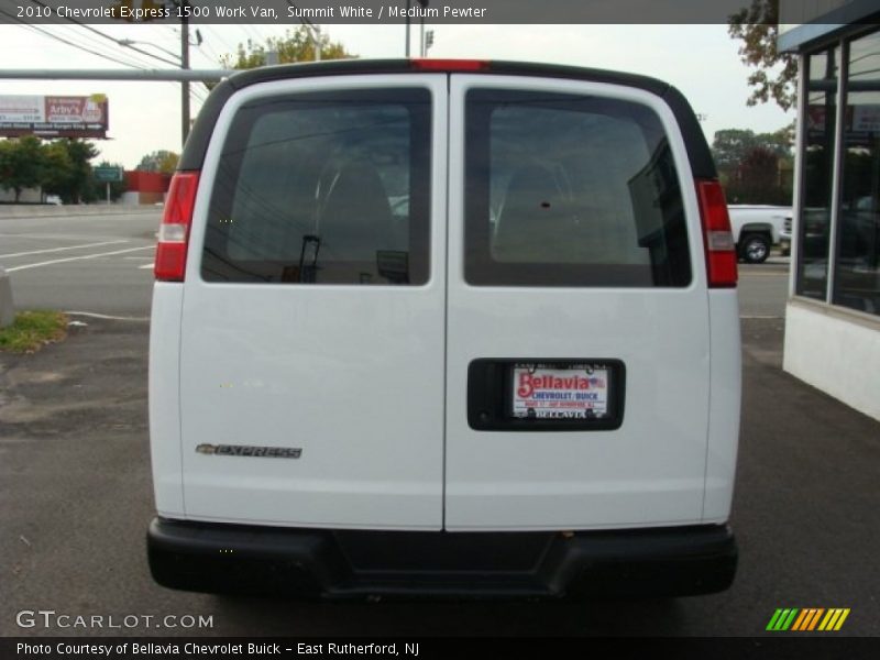 Summit White / Medium Pewter 2010 Chevrolet Express 1500 Work Van