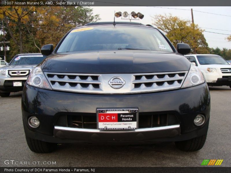 Super Black / Charcoal 2007 Nissan Murano SL AWD