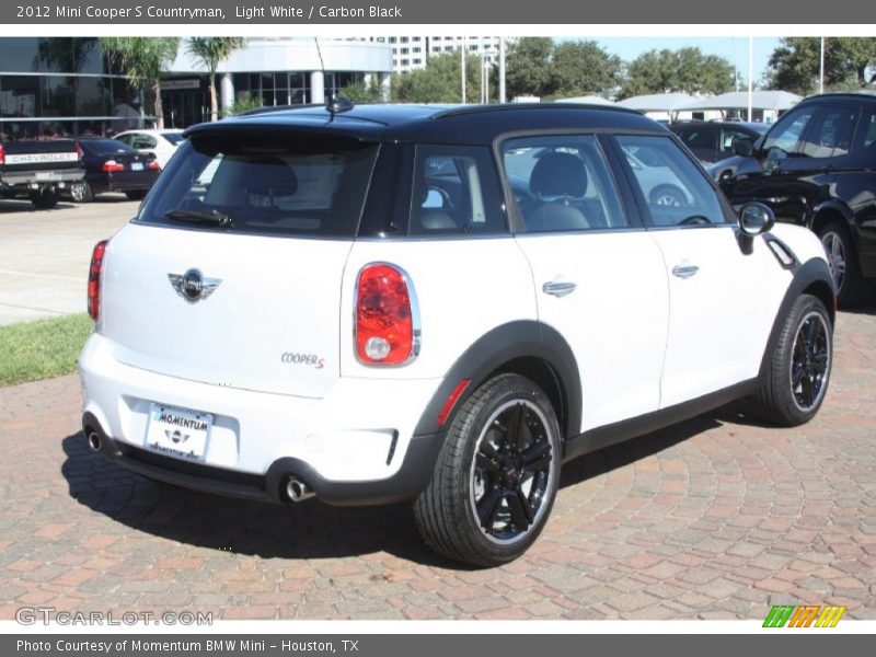 Light White / Carbon Black 2012 Mini Cooper S Countryman