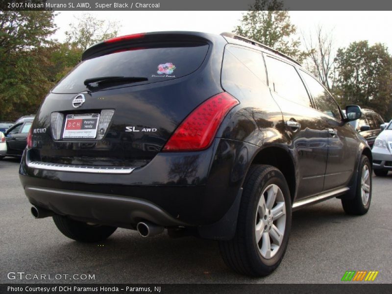 Super Black / Charcoal 2007 Nissan Murano SL AWD