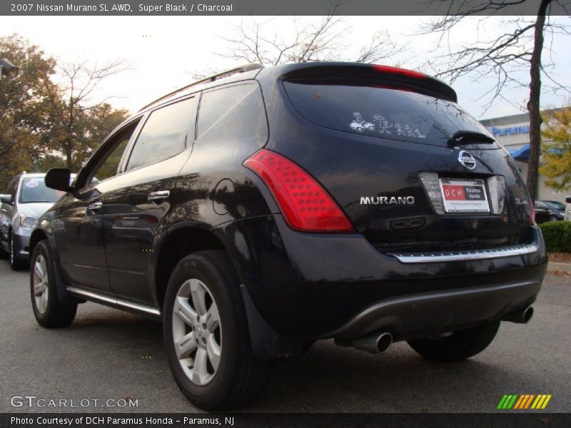 Super Black / Charcoal 2007 Nissan Murano SL AWD