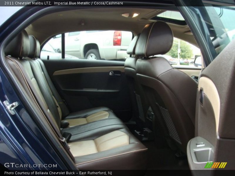 Imperial Blue Metallic / Cocoa/Cashmere 2011 Chevrolet Malibu LTZ