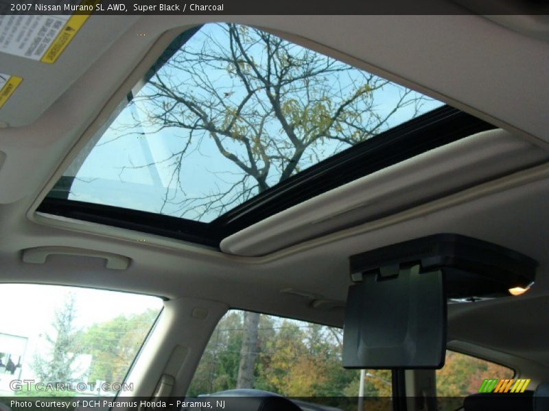 Super Black / Charcoal 2007 Nissan Murano SL AWD