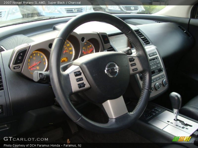 Super Black / Charcoal 2007 Nissan Murano SL AWD