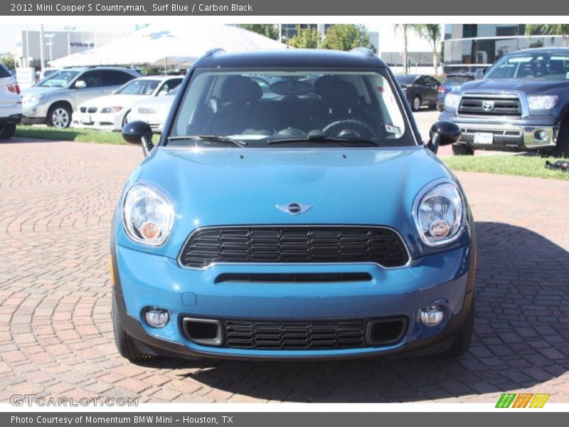 Surf Blue / Carbon Black 2012 Mini Cooper S Countryman