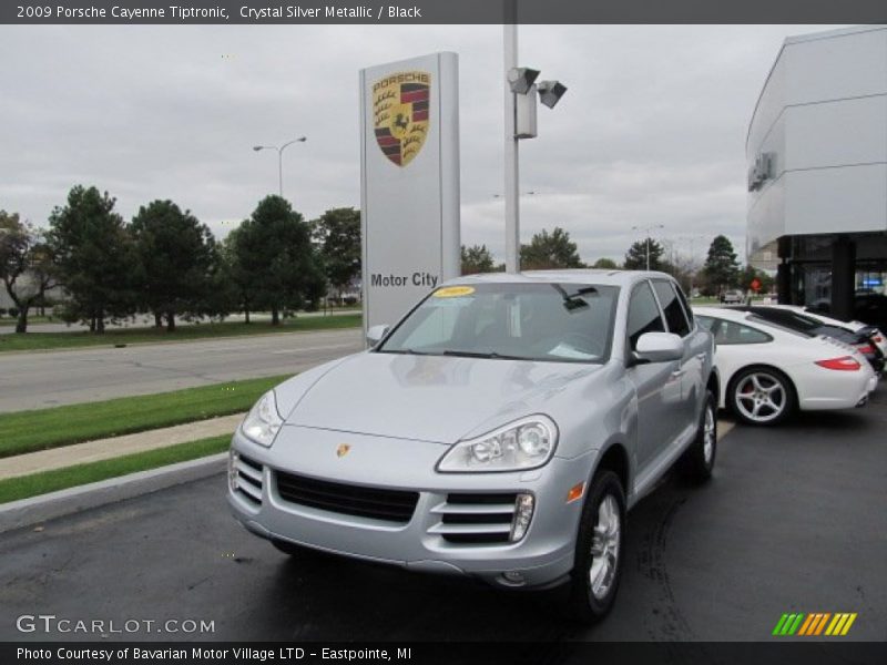 Crystal Silver Metallic / Black 2009 Porsche Cayenne Tiptronic