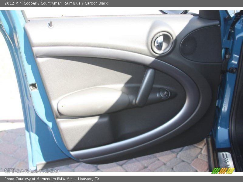 Surf Blue / Carbon Black 2012 Mini Cooper S Countryman