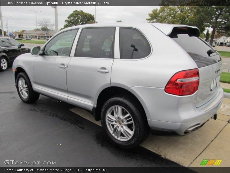 Crystal Silver Metallic / Black 2009 Porsche Cayenne Tiptronic