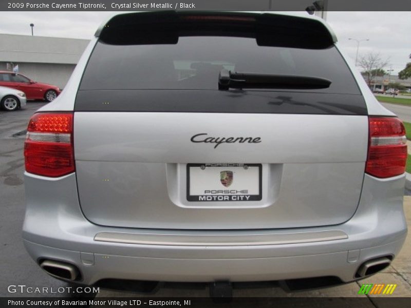 Crystal Silver Metallic / Black 2009 Porsche Cayenne Tiptronic