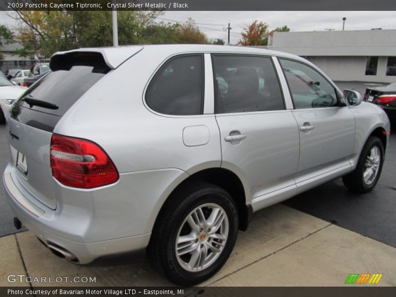 Crystal Silver Metallic / Black 2009 Porsche Cayenne Tiptronic