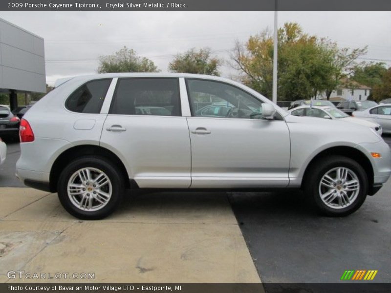 Crystal Silver Metallic / Black 2009 Porsche Cayenne Tiptronic