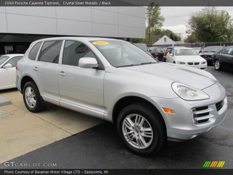 Crystal Silver Metallic / Black 2009 Porsche Cayenne Tiptronic