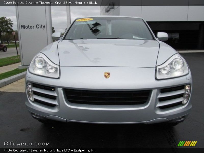 Crystal Silver Metallic / Black 2009 Porsche Cayenne Tiptronic