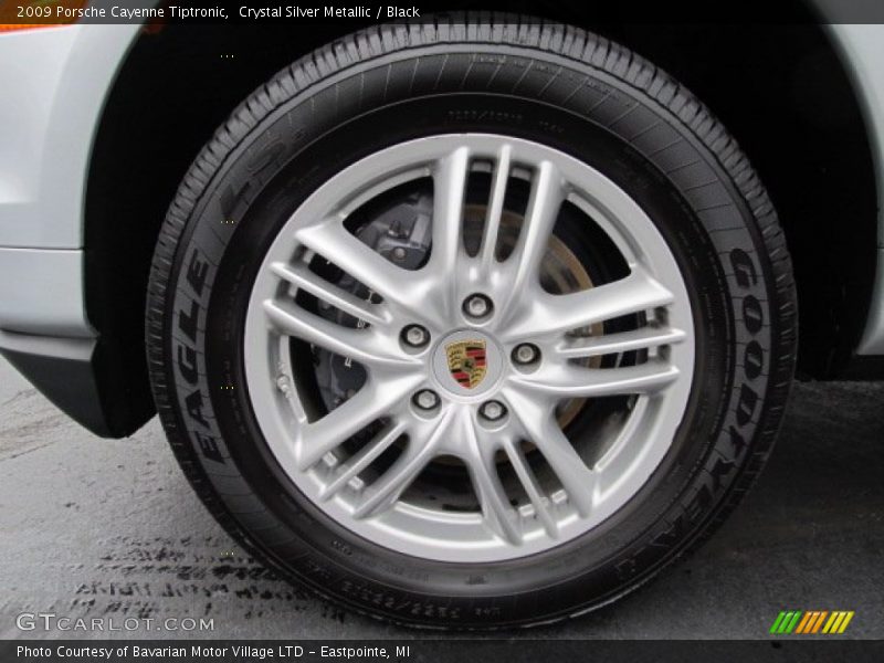 Crystal Silver Metallic / Black 2009 Porsche Cayenne Tiptronic