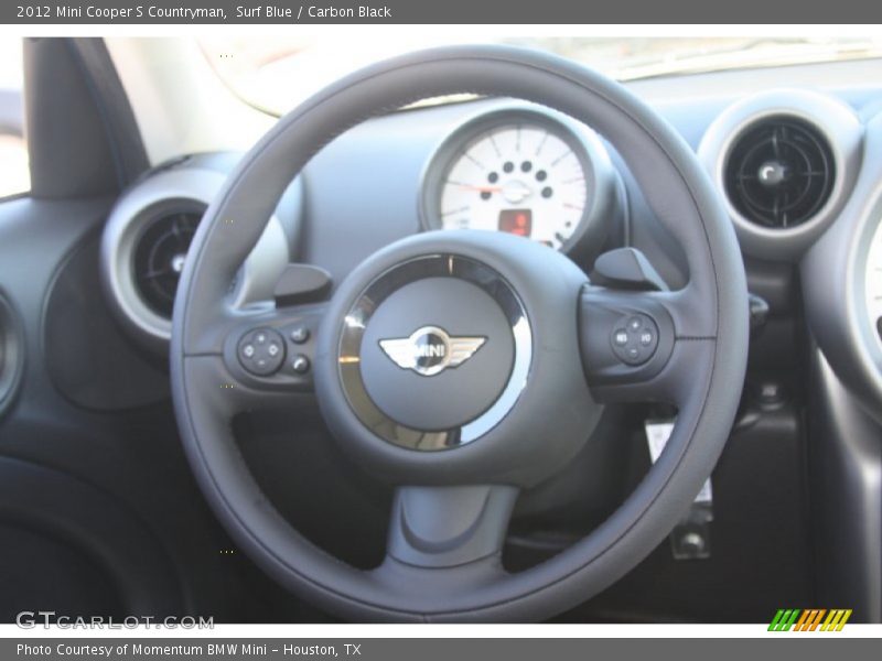 Surf Blue / Carbon Black 2012 Mini Cooper S Countryman
