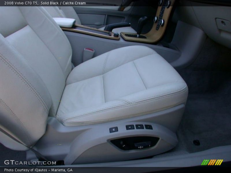 Solid Black / Calcite Cream 2008 Volvo C70 T5