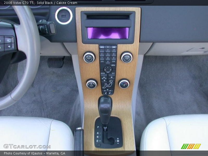 Solid Black / Calcite Cream 2008 Volvo C70 T5