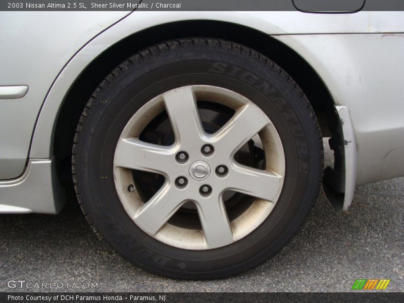 Sheer Silver Metallic / Charcoal 2003 Nissan Altima 2.5 SL