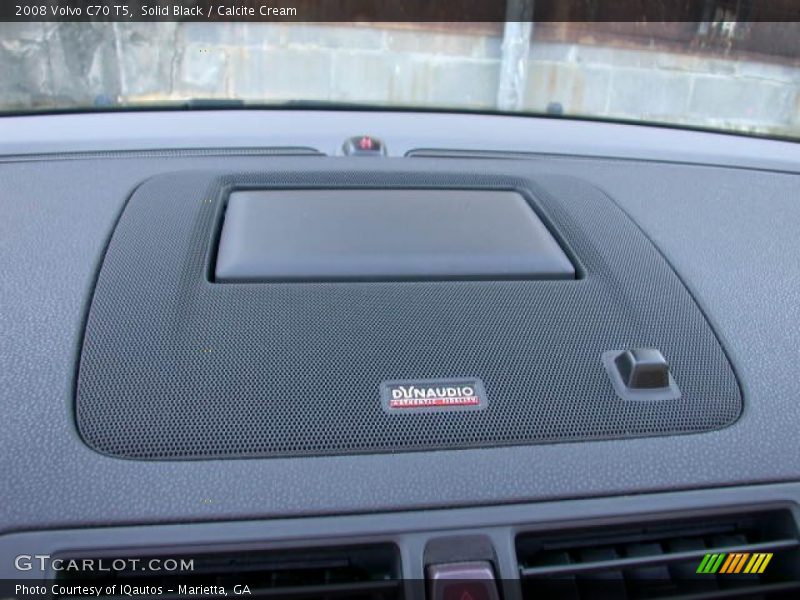 Solid Black / Calcite Cream 2008 Volvo C70 T5