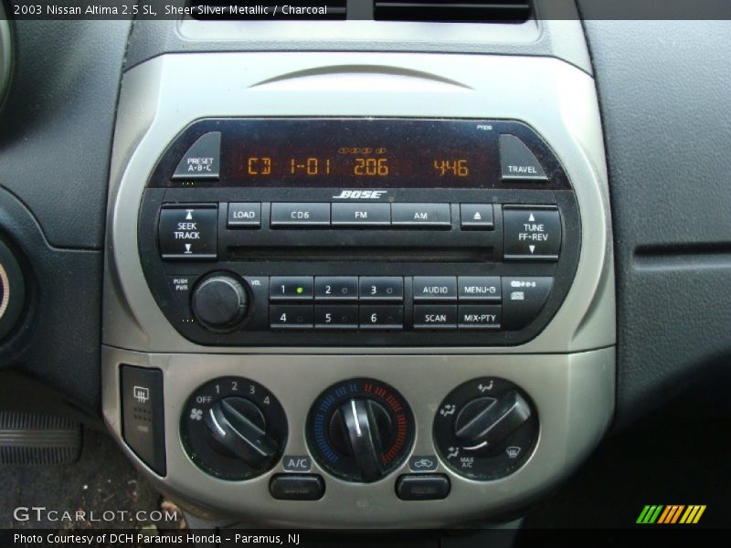 Sheer Silver Metallic / Charcoal 2003 Nissan Altima 2.5 SL