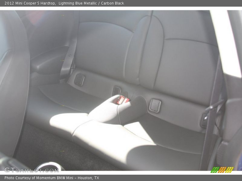 Lightning Blue Metallic / Carbon Black 2012 Mini Cooper S Hardtop