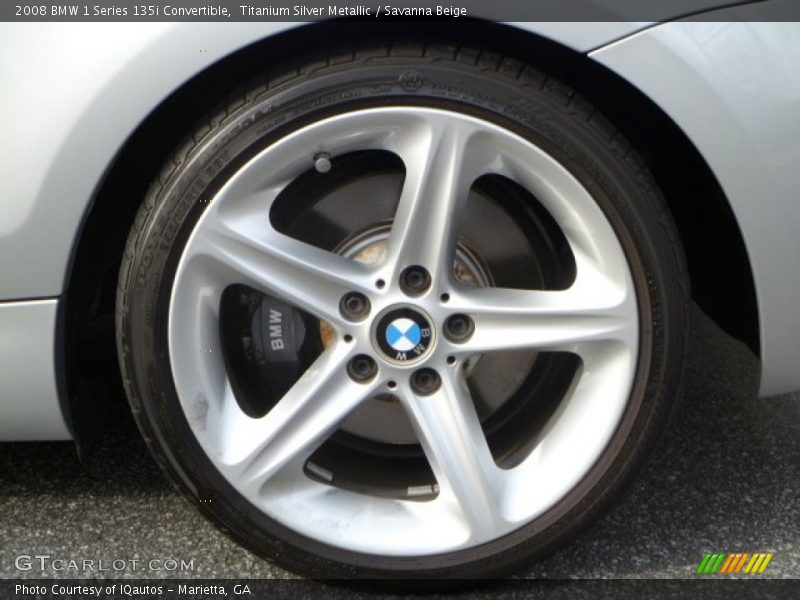  2008 1 Series 135i Convertible Wheel