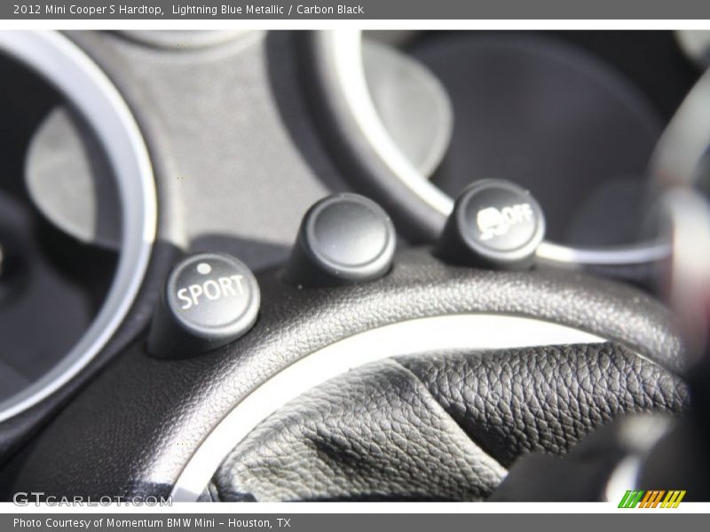 Lightning Blue Metallic / Carbon Black 2012 Mini Cooper S Hardtop