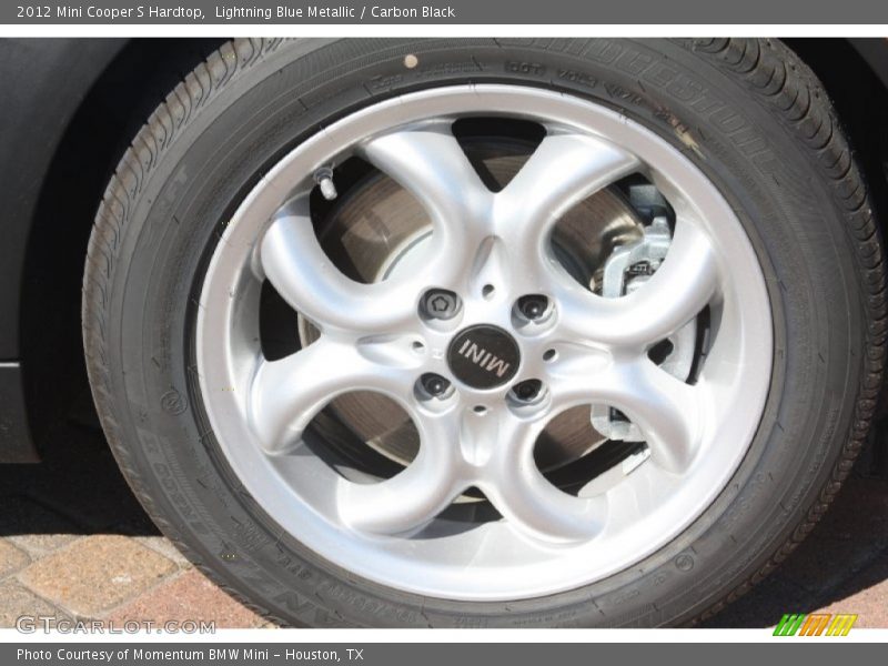 Lightning Blue Metallic / Carbon Black 2012 Mini Cooper S Hardtop