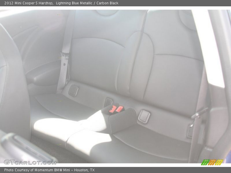 Lightning Blue Metallic / Carbon Black 2012 Mini Cooper S Hardtop