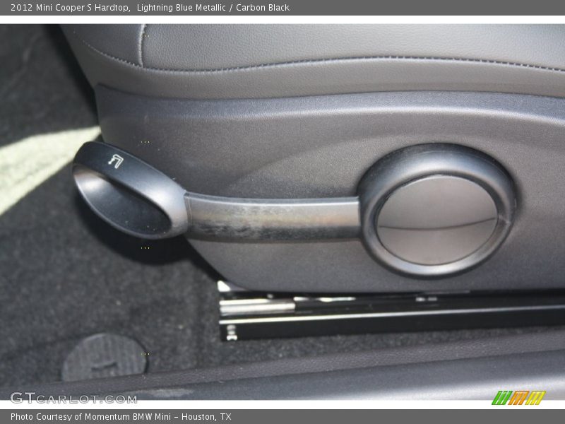 Lightning Blue Metallic / Carbon Black 2012 Mini Cooper S Hardtop