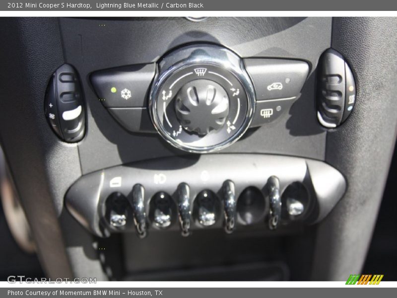 Lightning Blue Metallic / Carbon Black 2012 Mini Cooper S Hardtop