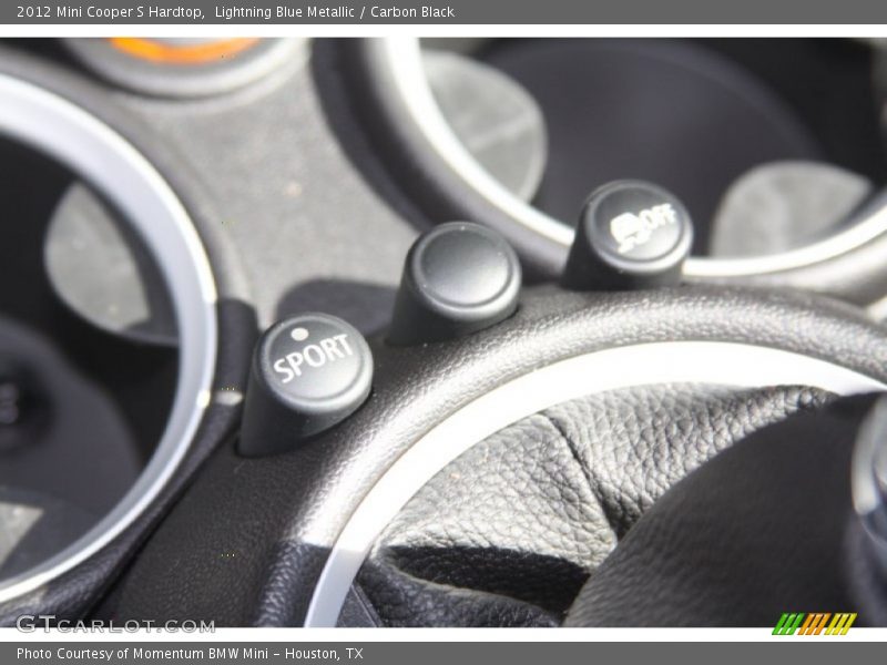 Lightning Blue Metallic / Carbon Black 2012 Mini Cooper S Hardtop