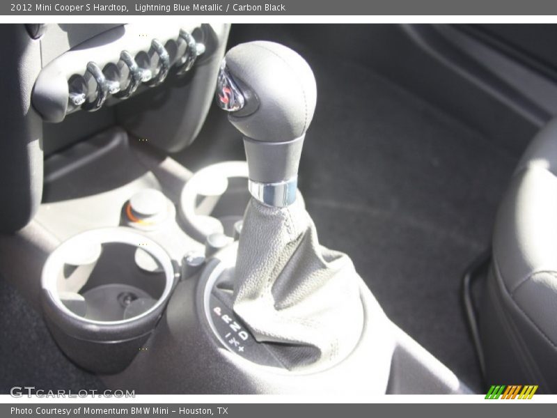 Lightning Blue Metallic / Carbon Black 2012 Mini Cooper S Hardtop