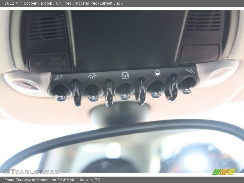 Controls of 2012 Cooper Hardtop