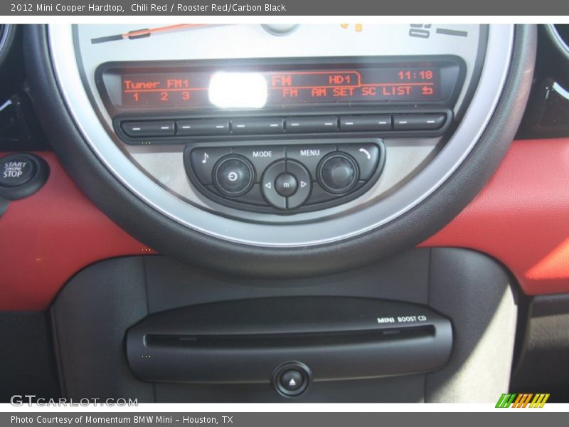 Chili Red / Rooster Red/Carbon Black 2012 Mini Cooper Hardtop