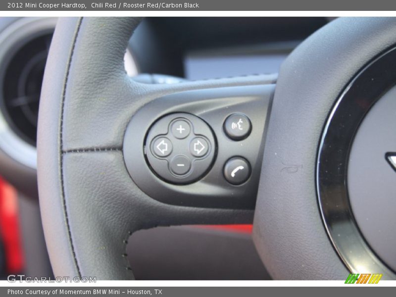 Controls of 2012 Cooper Hardtop