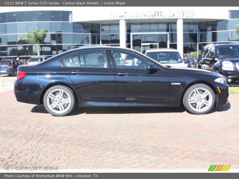  2012 5 Series 535i Sedan Carbon Black Metallic