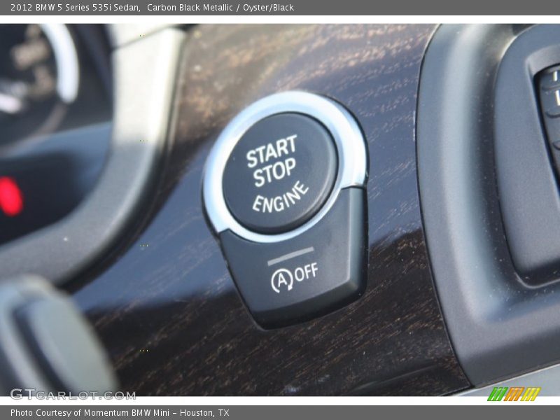 Carbon Black Metallic / Oyster/Black 2012 BMW 5 Series 535i Sedan