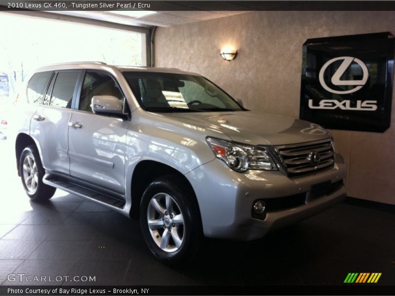 Tungsten Silver Pearl / Ecru 2010 Lexus GX 460