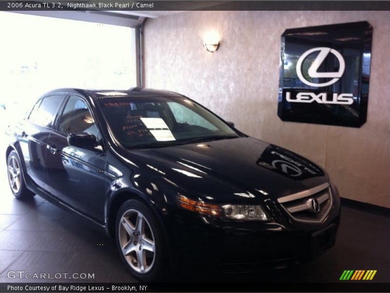 Nighthawk Black Pearl / Camel 2006 Acura TL 3.2
