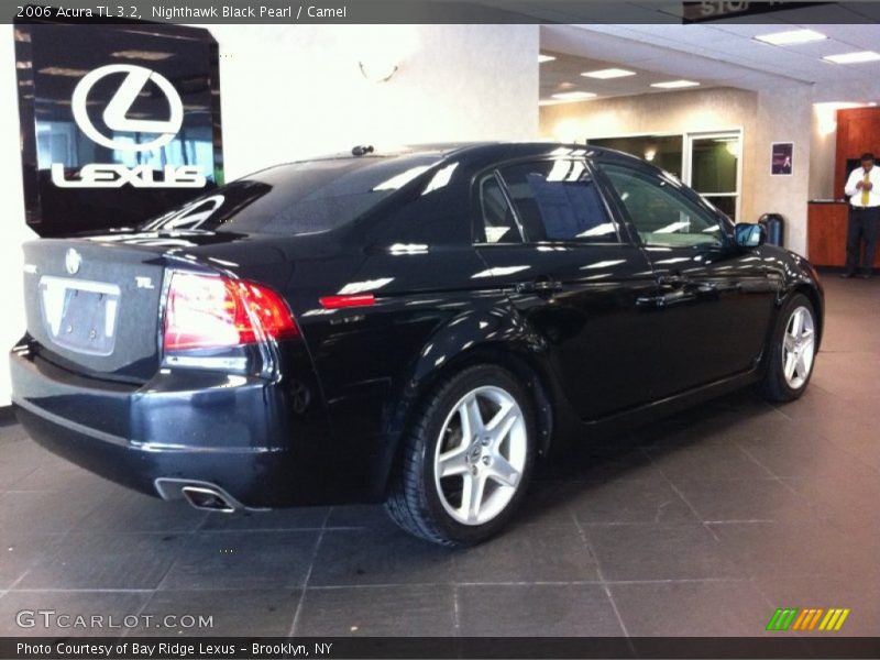 Nighthawk Black Pearl / Camel 2006 Acura TL 3.2
