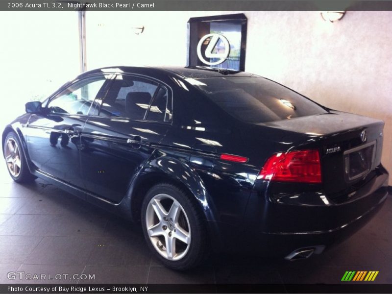 Nighthawk Black Pearl / Camel 2006 Acura TL 3.2