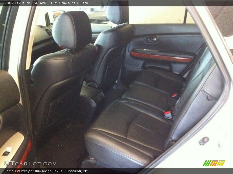 Flint Gray Mica / Black 2007 Lexus RX 350 AWD