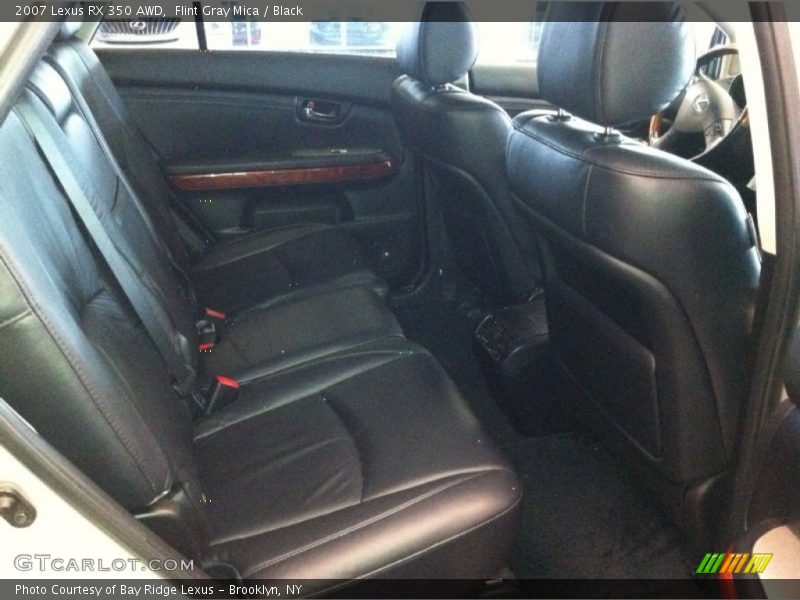 Flint Gray Mica / Black 2007 Lexus RX 350 AWD