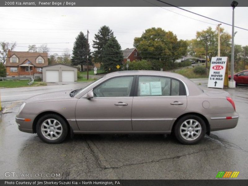 Pewter Beige / Beige 2008 Kia Amanti