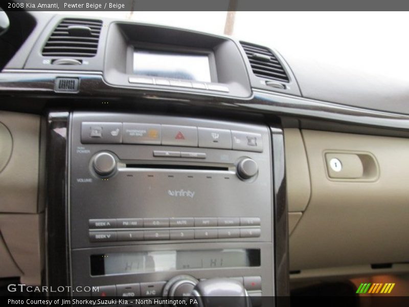 Pewter Beige / Beige 2008 Kia Amanti