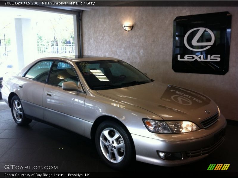 Millenium Silver Metallic / Gray 2001 Lexus ES 300