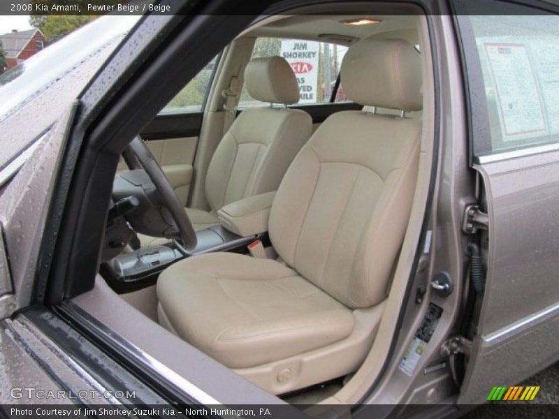 Pewter Beige / Beige 2008 Kia Amanti